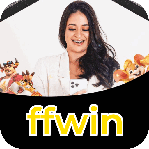 Interface do aplicativo ffwin mostrando jogos disponíveis no iOS e Android
